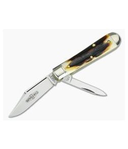 Northfield UN-X-LD #14 2 Blade Lick Creek Boys Knife Sambar Stag 09