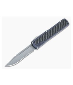 Guardian Tactical Scout OTF Carbon Fiber Stonewash Serrated Elmax 142512