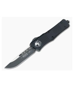 Microtech Combat Troodon Tactical Black OTF Automatic Knife 143-1T