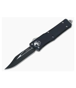 Microtech Combat Troodon Bowie Black OTF Automatic Knife 146-1