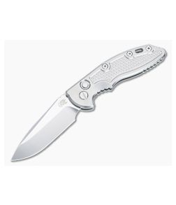 Hinderer XM-18 3.5" Auto Stonewashed Titanium 20CV Spear Point Blade 1480