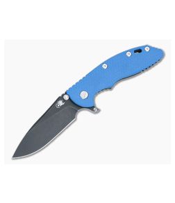 Hinderer XM-18 3.5" Skinny Tri-Way Flipper Blue G10 Battle Black DLC MagnaCut Slicer 1497