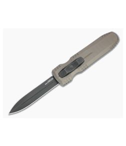 SOG Pentagon OTF Flat Dark Earth Double Edge S35VN Top Slide OTF Automatic 15-61-02-57