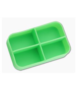 Maratac CountyComm Survival Tin Zombie Green Silicone Divider