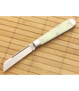 Tidioute Cutlery #15 Huckleberry Nifebrite Acrylic Single Sheepsfoot Blade