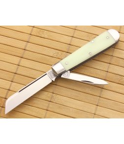 Tidioute Cutlery #15 Huckleberry Nifebrite Acrylic Sheepsfoot Two Blade