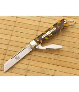 Tidioute Cutlery #15 Beer Scout Jack Knife Tortoise Shell Acrylic