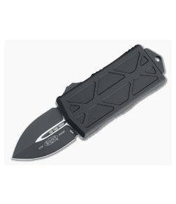 Microtech Exocet Tactical Standard Double Edge Black CA Legal OTF Automatic 157-1T