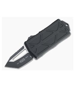 Microtech Exocet T/E Tactical Standard Tanto Black CA Legal OTF Automatic 158-1T