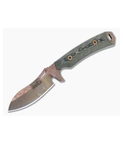 Dawson Knives Harvester Arizona Copper Magnacut Ultrex Camo G10