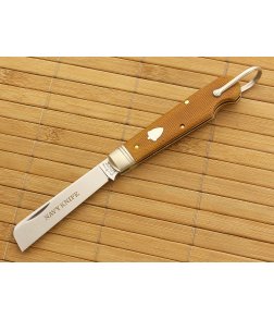 Great Eastern Cutlery #15 Navy Knife Natural Canvas Micarta