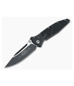 Microtech Socom Elite S/E Manual Black Plain M390 Black Aluminum 160-1