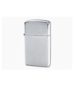 Zippo Slim Lighter Brushed Stainless 1600