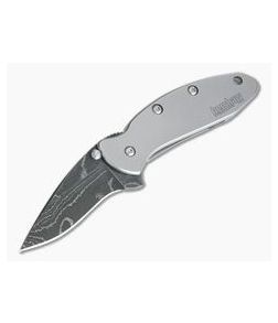 Kershaw Chive Damascus Stainless Steel Frame Lock SpeedSafe Assisted Flipper 1600DAM