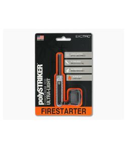 Exotac polySTRIKER Fire Starter Gray/Black 1600-GRY