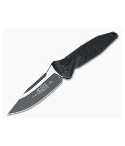Microtech Socom Elite Automatic Tactical Black M390 Black Aluminum Folder 160A-1T