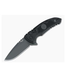 Hogue SIG X1 MicroFlip Gray Cerakote Drop Point Black G10 Legion Button Lock Flipper 16172