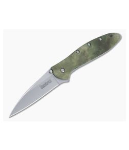 Kershaw Knives Leek Blasted 14C28N Stalkland Camo Assisted Flipper 1660CAMO