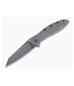 Kershaw Random Leek BlackWash Frame Lock Reverse Tanto 1660RBW