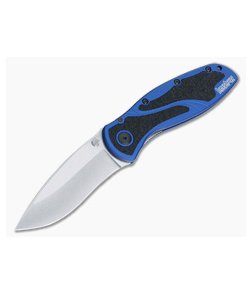 Kershaw Blur Assisted Knife Navy Blue Stonewashed 1670NBSW
