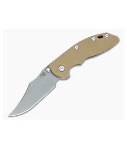 Hinderer XM-18 3.5 Bowie Non Flipper Coyote G10 Battle Bronze