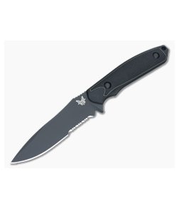 Benchmade 169SBK Protagonist Drop Point Serrated Fixed Knife