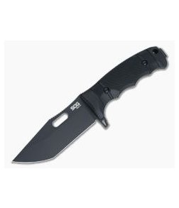 SOG Seal FX Tanto Black S35VN Black GRN Tactical Fixed Blade Knife 17-21-02-57