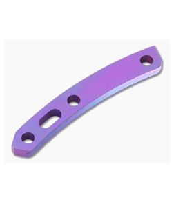 Hinderer XM-18 3.5 Titanium Backspacer Stonewash Purple