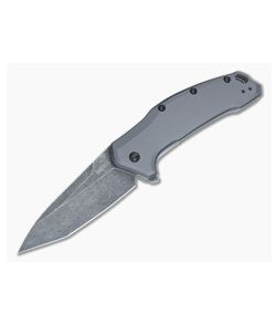 Kershaw Link Tanto Assisted Gray Aluminum BW USA Flipper 