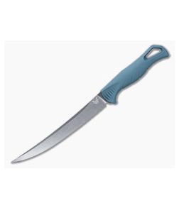 Benchmade 18010 Fishcrafter 7" MagnaCut Fixed Blade Depth Blue Handle