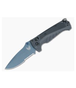 Benchmade 18060SBT-01 Adira Part Serrated MagnaCut Tempest Gray Grivory 