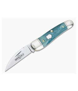 Northfield UN-X-LD #19 Little Rattler Blue Teal Natural Bone 190120