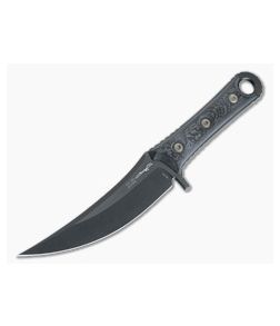 Microtech SBK Fixed Blade Carbon Fiber Handle Signature Series DLC M390 Persian Blade 200-1DLCCFS