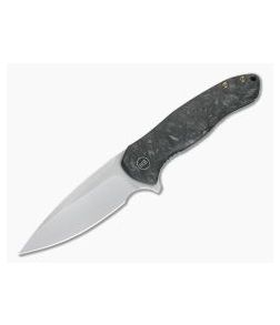 WE Knives Kitefin Marbled Carbon Fiber S35VN Black Titanium Frame Lock Flipper 2001A 