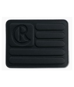Chris Reeve CR Flag Logo Black PVC Velcro Patch