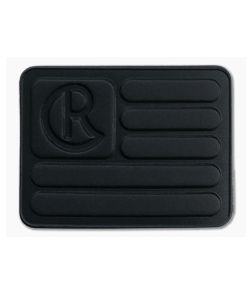 Chris Reeve CR Flag Logo Black PVC Velcro Patch