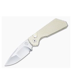 Protech PT Plus Custom Hand Ground Textured Bronze Aluminum
