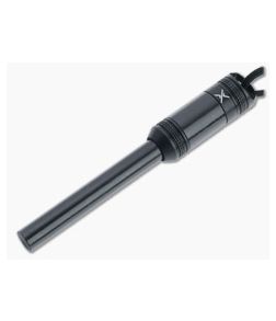 Exotac fireROD XL Black Tinder Capsule Ferrocerium Rod Fire Starter 2030-BLK