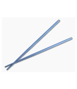 Maratac Titanium Chopsticks Kit Blue Robusto Anodized Gen 6