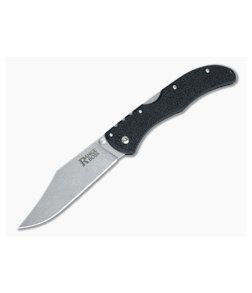 Cold Steel Range Boss Stonewashed 4034 Clip Point Black GFN Back Lock Folder 20KR5