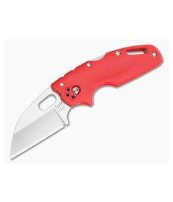 Cold Steel Tuff Lite Red Plain Edge Wharncliffe Back Lock Folder 20LTR