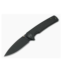 WE Knives Subjugator Black Stonewashed 20CV Black Titanium Frame Lock Flipper WE21014C-5
