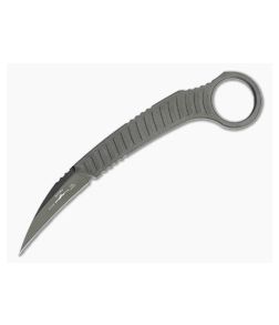 Microtech X Bastinelli Feather Karambit S/E DLC Standard Signature Series Fixed Blade 215-1DLCS