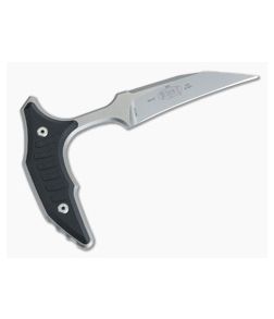 Microtech Bee Push Dagger Black G10 Handle Bead Blasted M390 Wharncliffe Blade 218-7GTBKS