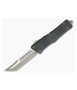 Microtech Combat Troodon Hellhound Signature Series Carbon Fiber Bronzed Standard 219-13CF