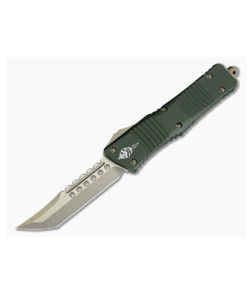 Microtech Combat Troodon Hellhound Signature Series OD Green Bronzed Standard 219-13OD