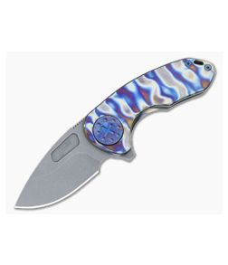 Curtiss Knives F3 Compact Torched Titanium Blasted MagnaCut Slicer Flipper CK-21