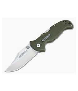 Cold Steel Bush Ranger Lite OD Green Lock Back Folder 21A