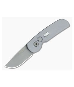 Protech Calmigo Grey CA Legal Automatic Blasted 154CM 2210