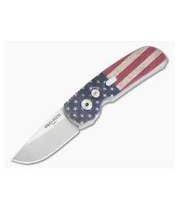 Protech Calmigo Limited Edition Vintage Flag CA Legal Automatic Satin 154CM 2240